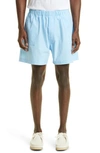 Mackintosh Captain Elasticated Waistband Shorts In Blue