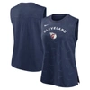 NIKE NIKE NAVY CLEVELAND GUARDIANS MUSCLE PLAY TANK TOP