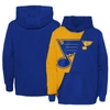 OUTERSTUFF YOUTH GOLD/BLUE ST. LOUIS BLUES UNRIVALED PULLOVER HOODIE