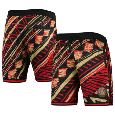 Mitchell & Ness Men's  Black Atlanta United Fc Tribal Fashion Shorts