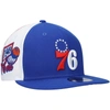 New Era Royal Philadelphia 76ers Pop Panels 9fifty Snapback Hat In Royal