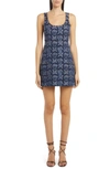 ETRO APPLE JACQUARD MINIDRESS