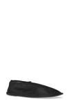 The Row Sock Flat Mesh Ballerina Shoes In Black