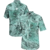 Colosseum Green Michigan State Spartans Realtree Aspect Charter Full-button Fishing Shirt In Green