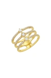 Bony Levy Aviva Diamond Statement Ring In 18k Yellow Gold