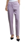 MANGO RELAXED FIT STRAIGHT LEG TROUSERS