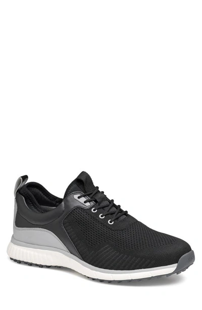 Johnston & Murphy Men's Xc4 H2 Sport Hybrid Lace-up Sneakers Men's Shoes In Black/black