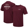 COLOSSEUM COLOSSEUM MAROON MISSISSIPPI STATE BULLDOGS OHT MILITARY APPRECIATION T-SHIRT