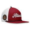 Fanatics Branded Garnet/white Atlanta United Fc True Classic Golf Snapback Hat In Garnet