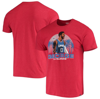 47 PAUL GEORGE RED LA CLIPPERS PLAYER GRAPHIC T-SHIRT