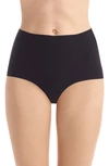 Commando High-rise Stretch Briefs In Black