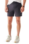 Faherty Belt Loop All Day Shorts In Charcoal