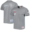 Mitchell & Ness Men's  Heather Gray Sporting Kansas City City T-shirt In Heather Gray