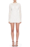 Simkhai Mccall Cage Crochet Mini Dress In White