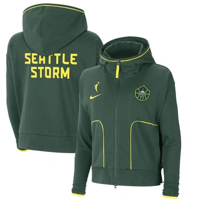 Nike Seattle Storm  Women's Dri-fit Wnba Knit Jacket In Green