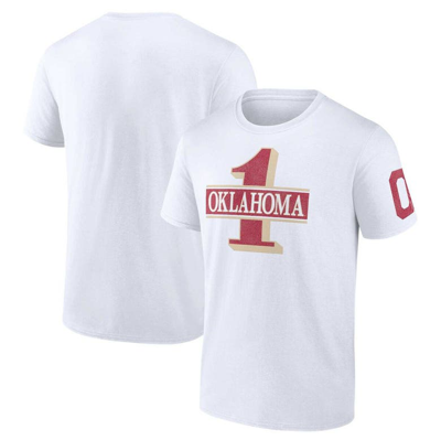 Fanatics Branded White Oklahoma Sooners Only One Fan T-shirt