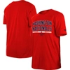 NEW ERA NEW ERA RED WASHINGTON NATIONALS BATTING PRACTICE T-SHIRT