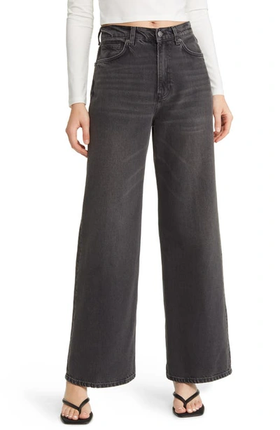 Reformation Carly Slouchy Wide Leg Jeans In Summit