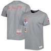 MITCHELL & NESS MITCHELL & NESS HEATHER GRAY NEW YORK RANGERS CITY COLLECTION T-SHIRT