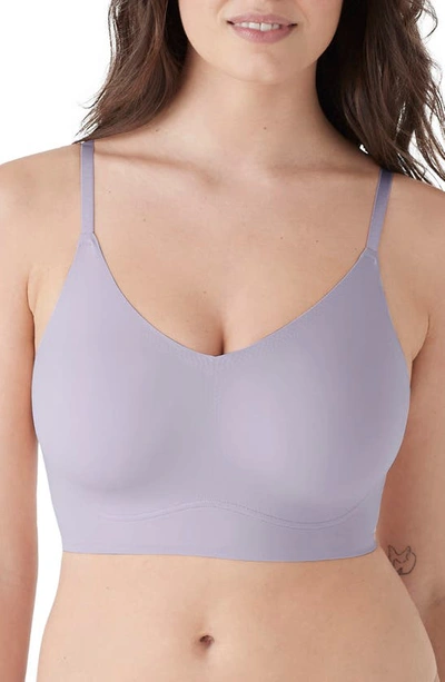 True & Co. True Body Lift Triangle Adjustable Strap Bra In Purple Haze