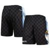 Mitchell & Ness Men's  Black Sporting Kansas City City Mesh Shorts In Black