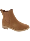 TOMS CHARLIE WOMENS LEATHER PULL ON CHELSEA BOOTS