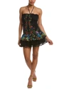 Charo Ruiz Cusia Mini Dress In Black