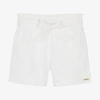 GUESS GIRLS WHITE BRODERIE ANGLAISE SHORTS