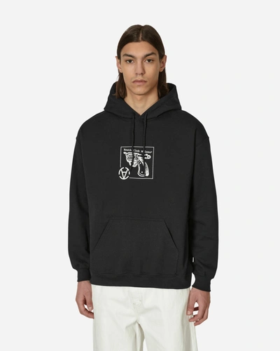 Youth Club Slam Jam Kill Yourself Hooded Sweatshirt In Black