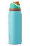 OWALA 40OZ. FREESIP STAINLESS STEEL WATER BOTTLE