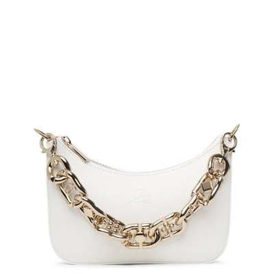 Christian Louboutin Loubitwist Beige Leather Shoulder Bag