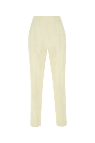 Agnona Trousers In White