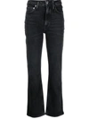 Agolde Black Vintage Boot Jeans In Tech Technique