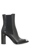 Alexander Mcqueen Alexander Mc Queen Punk 90mm Leather Chelsea Boots In Black