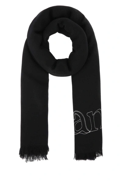 Alexander Mcqueen Scarves And Foulards In Black