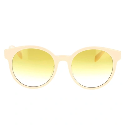 Alexander Mcqueen Sunglasses In White