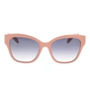 Alexander Mcqueen Women's Am0353s 56mm Sunglasses In Pink