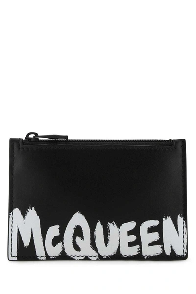 Alexander Mcqueen Wallets In Black