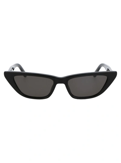 Ambush Sunglasses In 1007 Black Dark Grey