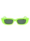 Ambush Nova Sunglasses In 7057 Green Fluo Green