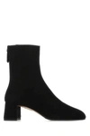 Aquazzura Saint Honoré Ankle Boots Black In Black