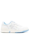 Asics White Leather Ex89 Sneakers In White