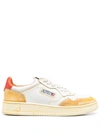 Autry 'medalist' Sneakers In Yl02 Wht/orange
