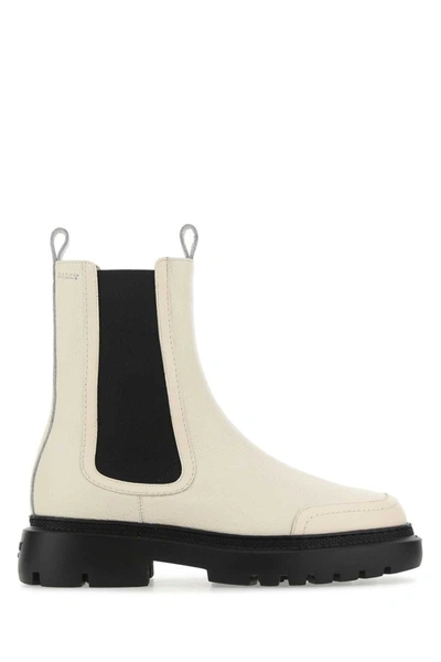 Bally Boots In White