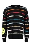 Barrow Man Sweater Black Size Xl Viscose In Black