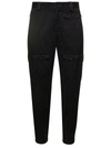 Dolce & Gabbana Cargo Pants With High Waist And Multiple Pockets In Black