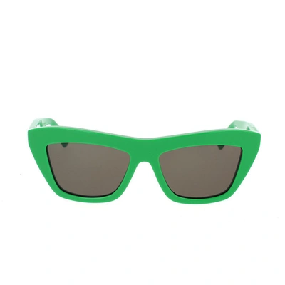 Bottega Veneta Sunglasses In Green