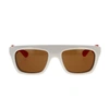 Bottega Veneta Sunglasses In White