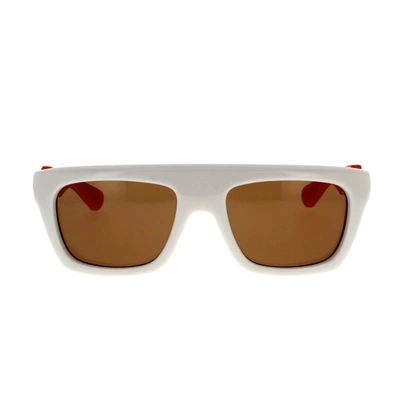 Bottega Veneta Sunglasses In White