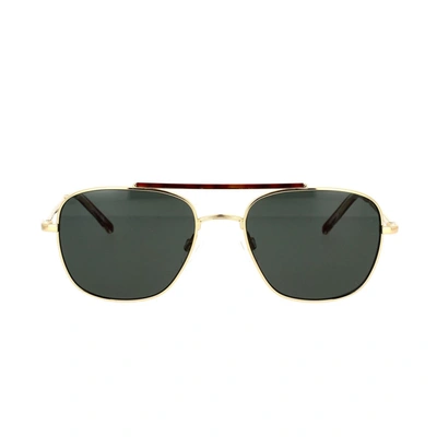 Calvin Klein Sunglasses In Gold